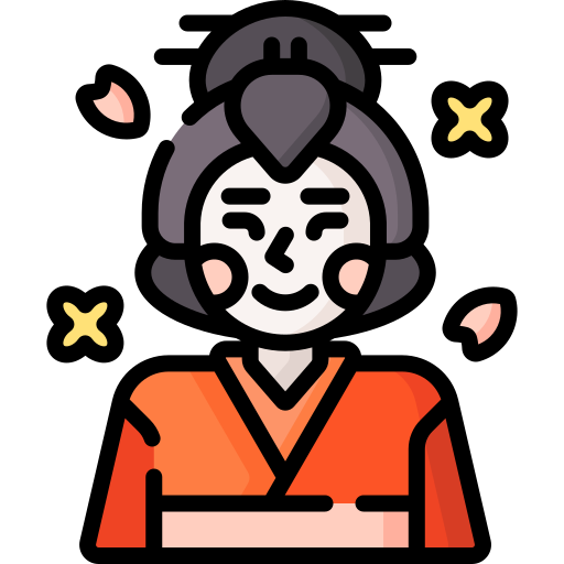 geisha Special Lineal color icona