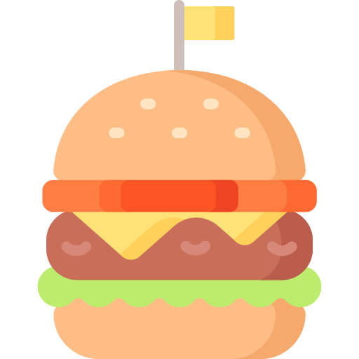 hamburger Special Flat icon