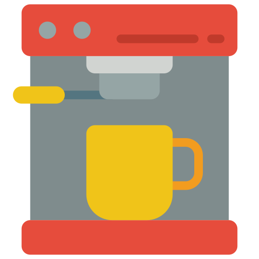 커피 머신 Basic Miscellany Flat icon