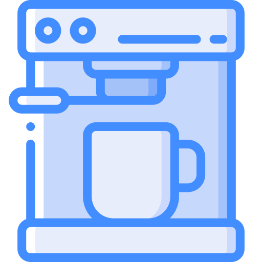 macchina per il caffè Basic Miscellany Blue icona