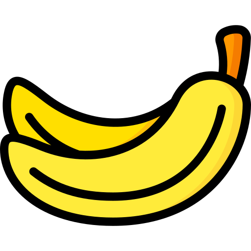 바나나 Basic Miscellany Lineal Color icon