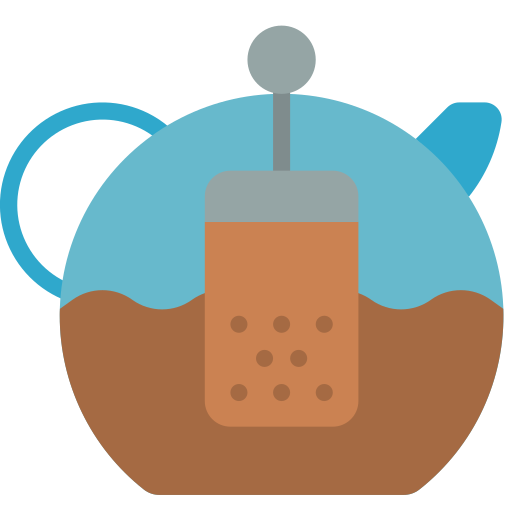 Teapot Basic Miscellany Flat icon