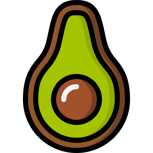 Avocado Basic Miscellany Lineal Color icon