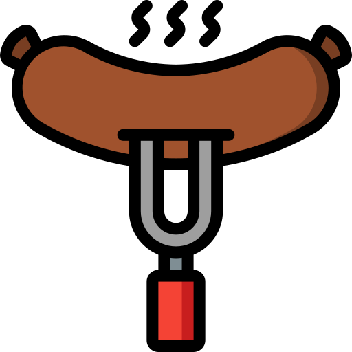 Sausage Basic Miscellany Lineal Color icon