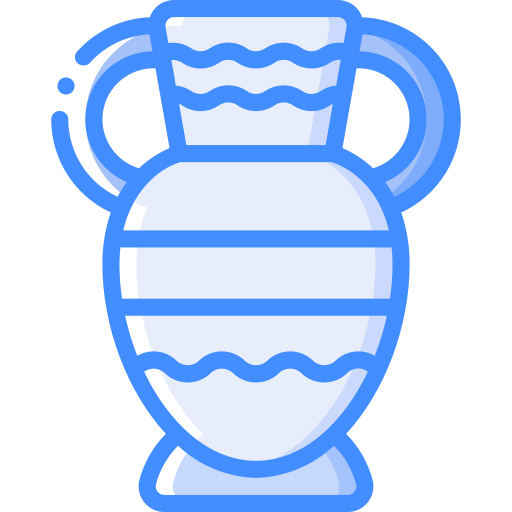 vase Basic Miscellany Blue Icône