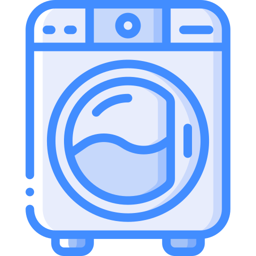 máquina de lavar Basic Miscellany Blue Ícone