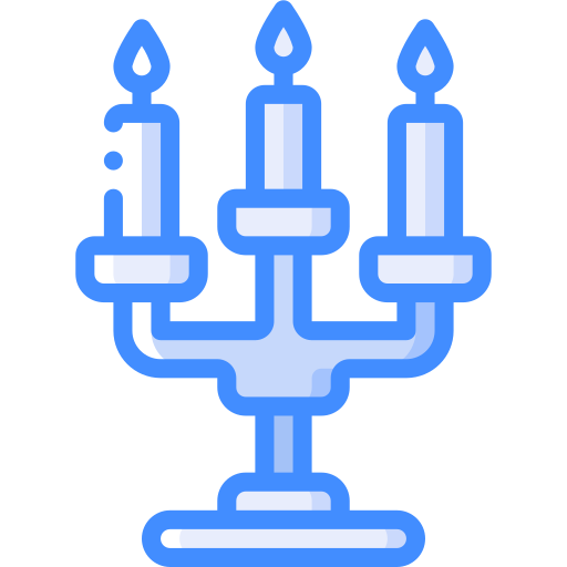 bougies Basic Miscellany Blue Icône