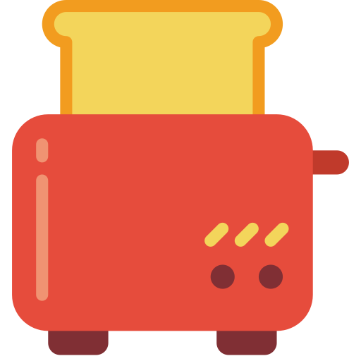 toaster Basic Miscellany Flat icon