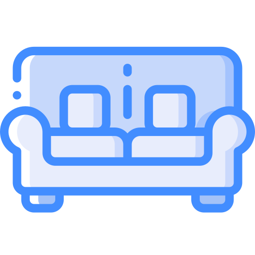sofa Basic Miscellany Blue icon