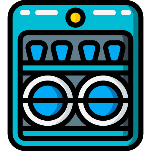 Dishwasher Basic Miscellany Lineal Color icon