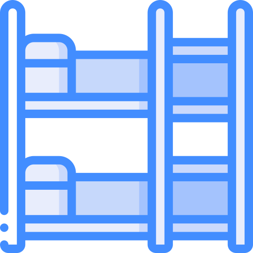 Bunk bed Basic Miscellany Blue icon