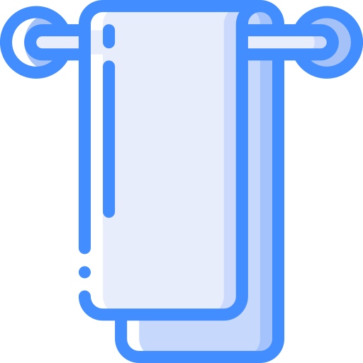 handdoek Basic Miscellany Blue icoon