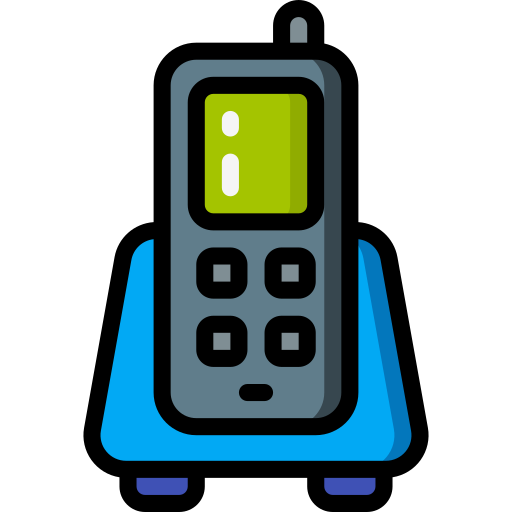 電話 Basic Miscellany Lineal Color icon