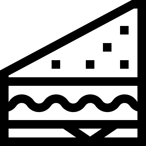 emparedado Basic Straight Lineal icono