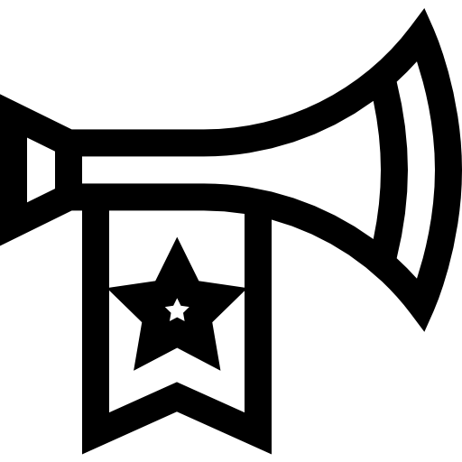 Вувузела Basic Straight Lineal иконка