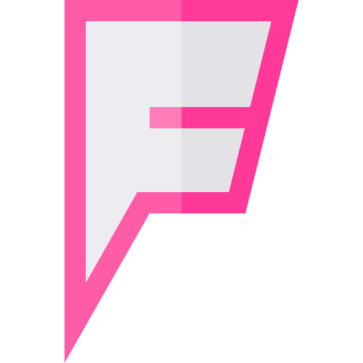 フォースクエア Basic Straight Flat icon