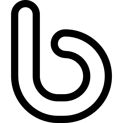 ベボ Basic Straight Lineal icon