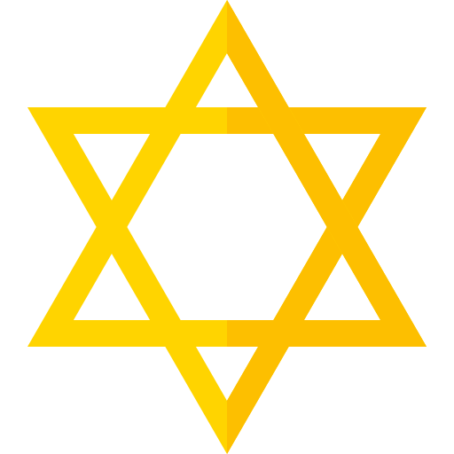 ユダヤ教 Basic Straight Flat icon
