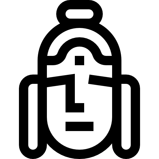 仏 Basic Straight Lineal icon