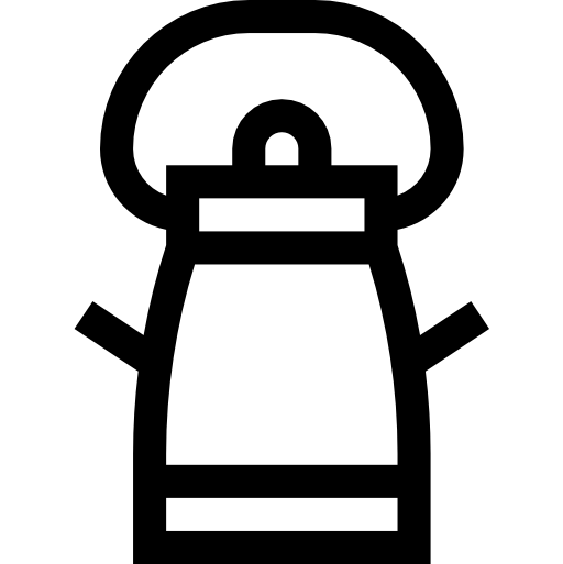 cubeta Basic Straight Lineal icono