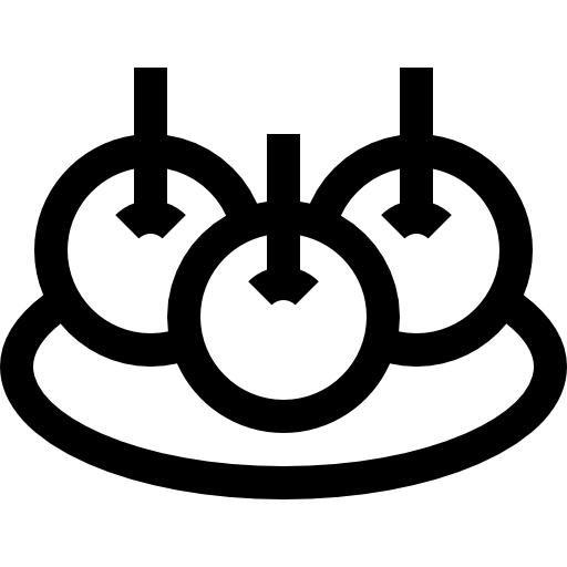 bitterballen Basic Straight Lineal icono