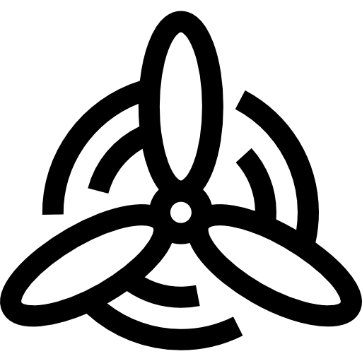 molino Basic Straight Lineal icono