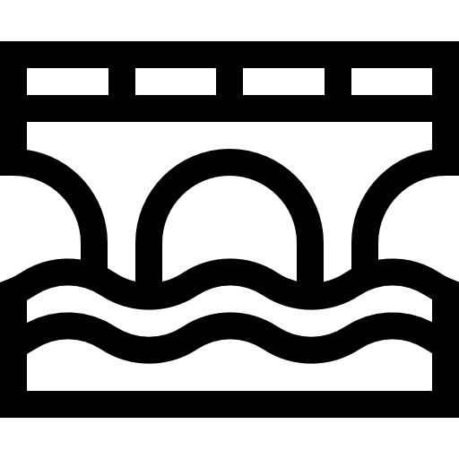 puente Basic Straight Lineal icono