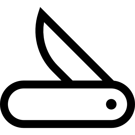 ジャックナイフ Basic Straight Lineal icon