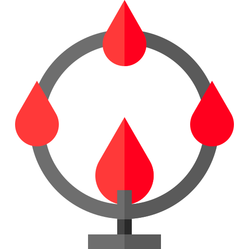 anillo de fuego Basic Straight Flat icono