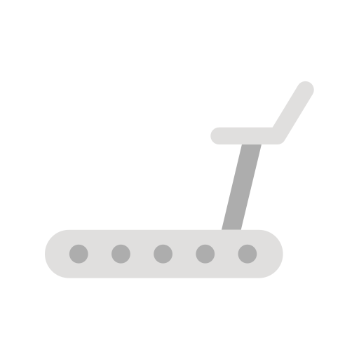 Treadmill Dinosoft Flat icon