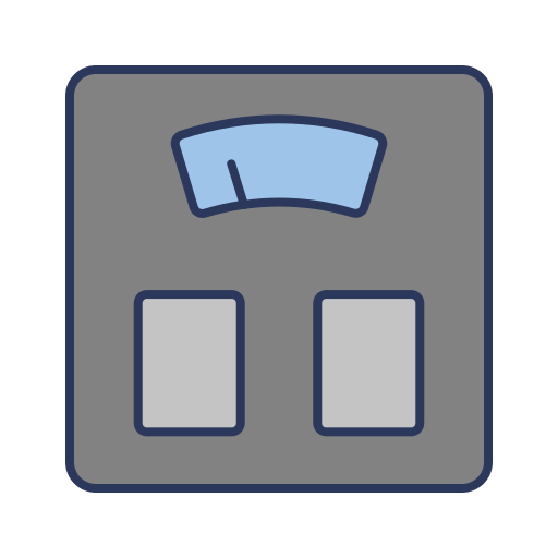 Weight Dinosoft Lineal Color icon