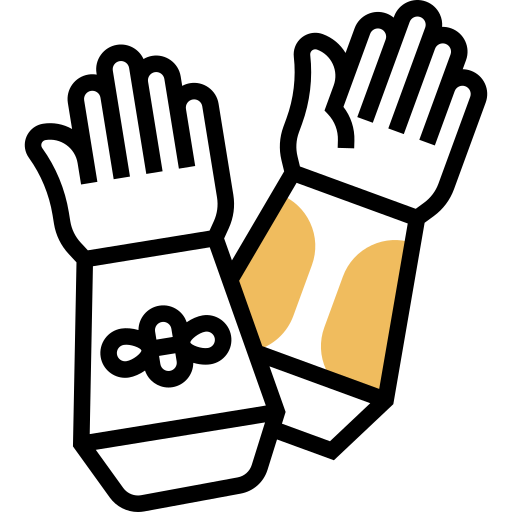 Перчатки Meticulous Yellow shadow иконка
