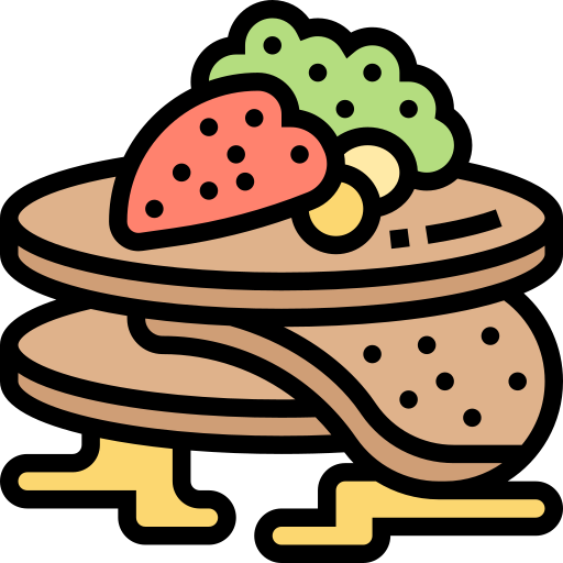 Pancake Meticulous Lineal Color icon