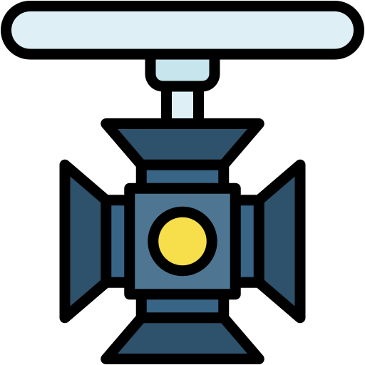 Прожектор Generic color lineal-color иконка