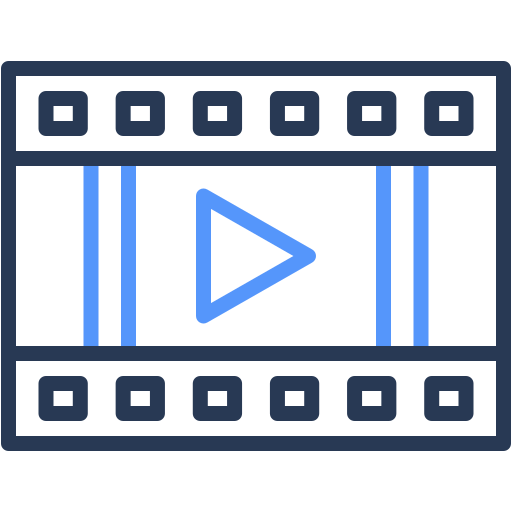 Film reel Generic color outline icon