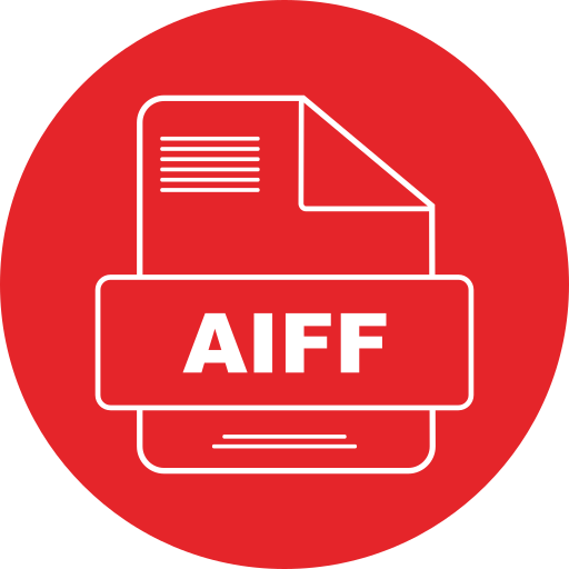 Aiff Generic color fill icon