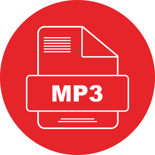 mp3 Generic color fill icon