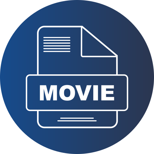 film Generic gradient fill icon