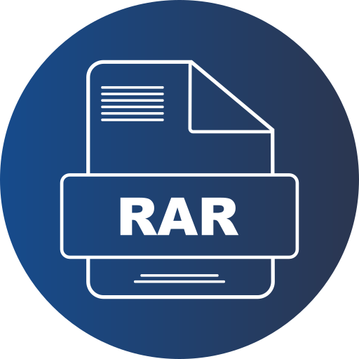 rar Generic gradient fill icon