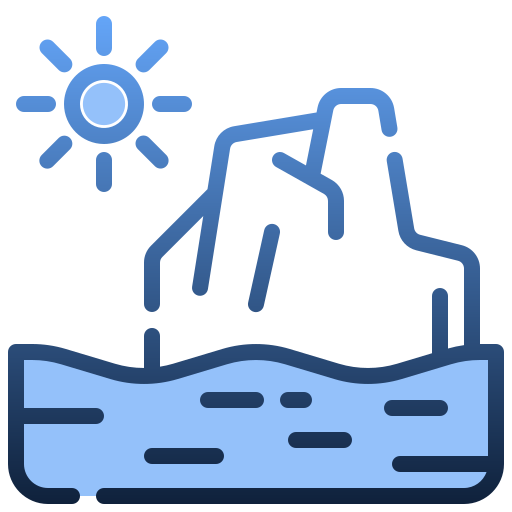 schmelzen Generic gradient lineal-color icon