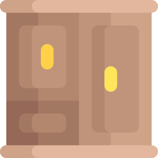 Cupboard Kawaii Flat icon