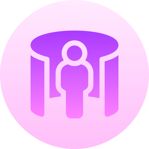 パノラマ Basic Gradient Circular icon