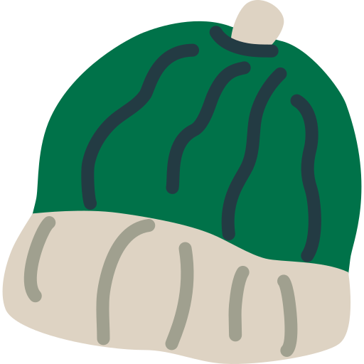 Knit hat Generic color fill icon
