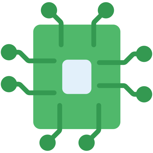 Chipset Generic color fill icon
