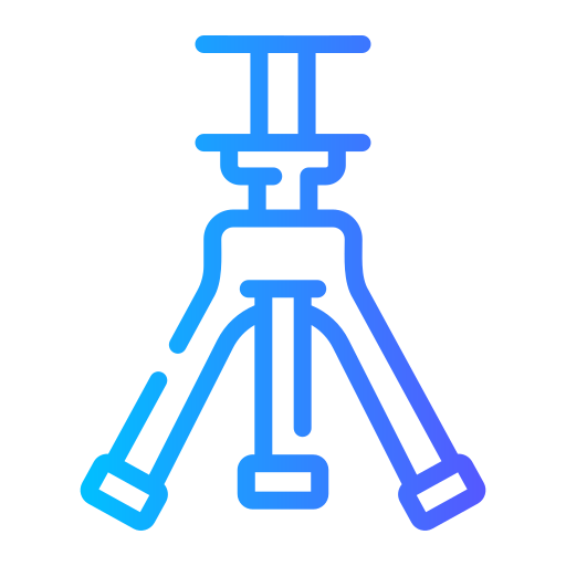 삼각대 Generic color lineal-color icon