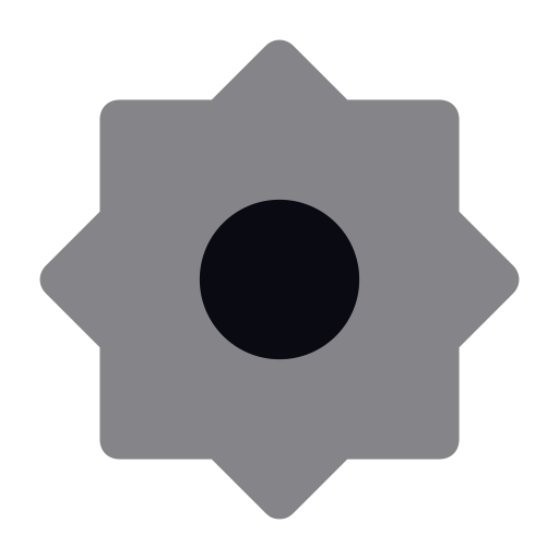 Brightness and contrast Generic color fill icon