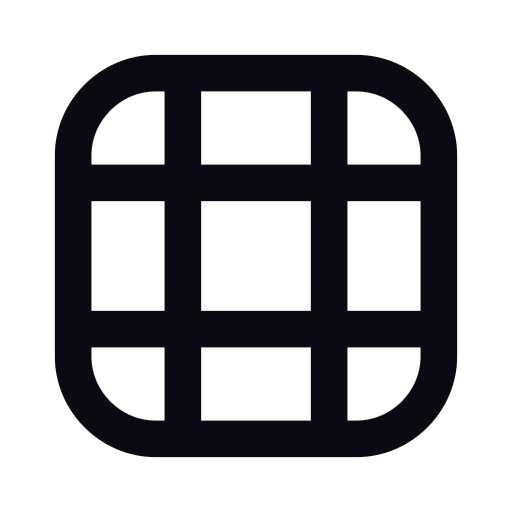 Grid Generic color outline icon