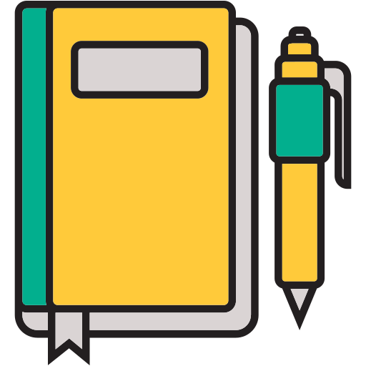 Journaling Generic color lineal-color icon