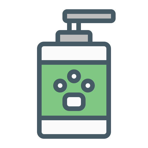 Pet shampoo Generic color lineal-color icon