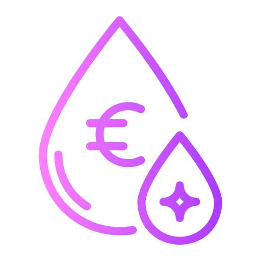 liquidità Generic gradient outline icona